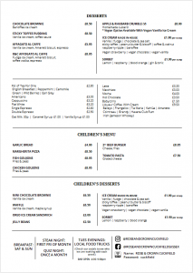 Menu November 2025 pic 2